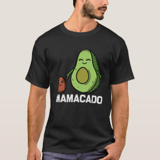 Mamacado Avocado Mama Leben Schwangerschaft Ankünd T-Shirt