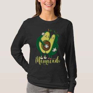 Mamacado Avocado Mama Schwangere Muttertagsprägna T-Shirt