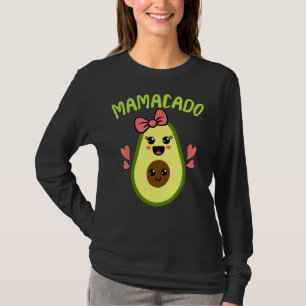 Mamacado Avocado Mama Schwangerschaft Ankündigung  T-Shirt