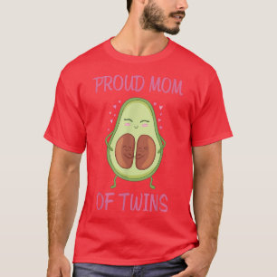 Mamacado Avocado Proud Mama von Twins Mütter Day I T-Shirt