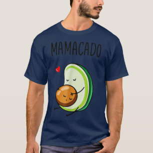 Mamacado Avocado Schwangere Mama Schwangerschaft A T-Shirt