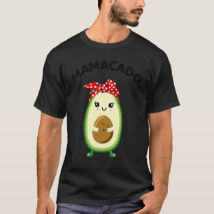Mamacado Avocado Schwangere Mama Schwangerschaft A T-Shirt