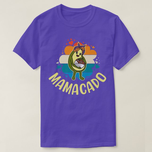 Mamacado, Frauenanvocado für Mädchen, Niedliche Ma T-Shirt (Design vorne)