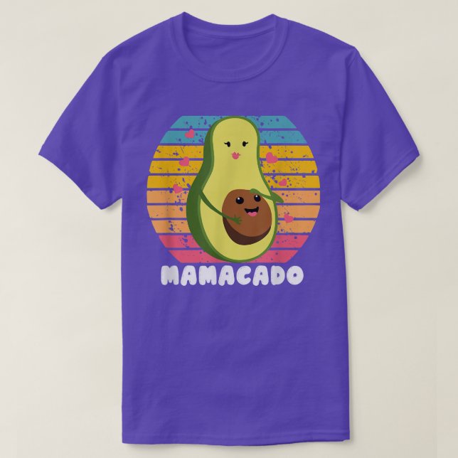 Mamacado, Frauenanvocado für Mädchen, Niedliche Ma T-Shirt (Design vorne)