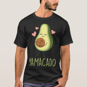 Mamacado Funny Avocado Mama Geschenke für Schwange T-Shirt