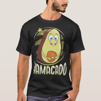 Mamacado Funny Mama Avocado Pregnancy Ankündigung T-Shirt