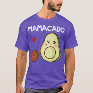 Mamacado Mama Avocado Pregnancy Ankündigung Avoca T-Shirt