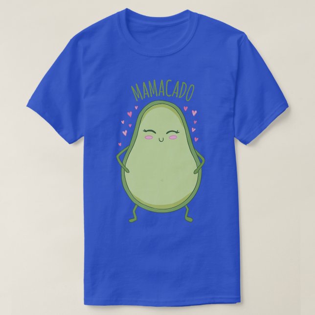 Mamacado Niedlich Love Avocado T-Shirt (Design vorne)