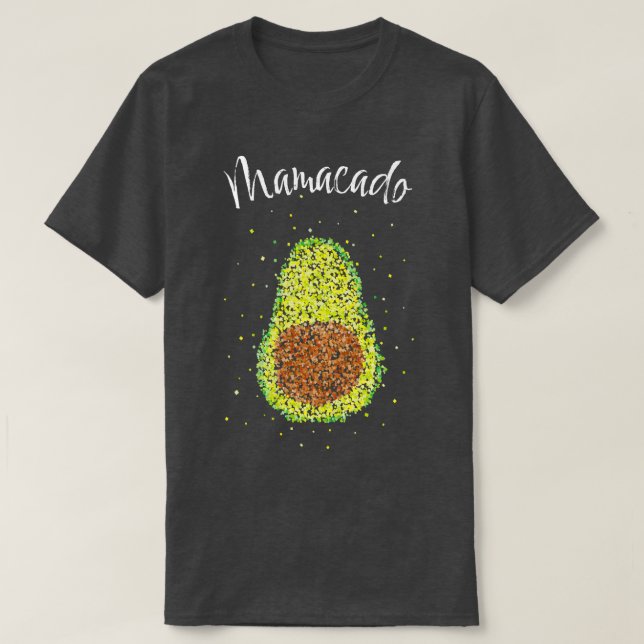 Mamacado Pregnancy Baby Bump T-Shirt (Design vorne)