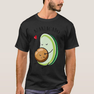 Mamacado Pregnant Avocado Pregnancy Ankündigung M T-Shirt