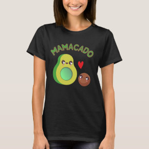 Mamacado Schwangerschaft Ankündigung Avocado Schw T-Shirt