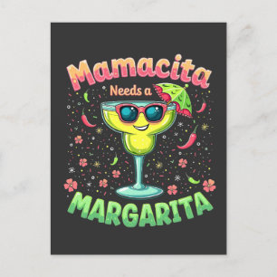 Mamacita benötigt ein Party von Margarita Cinco De Einladungspostkarte