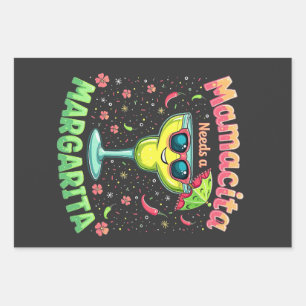 Mamacita benötigt ein Party von Margarita Cinco De Geschenkpapier Set