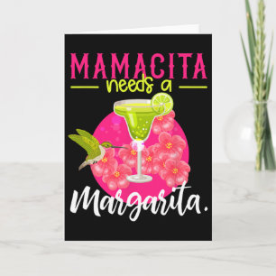 Mamacita Braucht Ein Margarita-Shirt Frauen Cinco  Karte