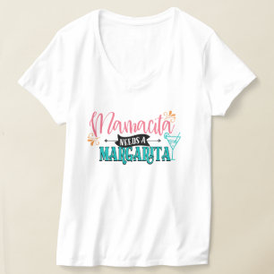 Mamacita braucht eine Margarita, Urlaub, Bar editi T-Shirt