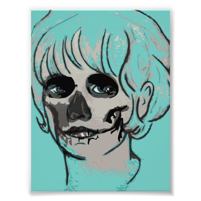Mamacita calavera fotodruck (Vorne)