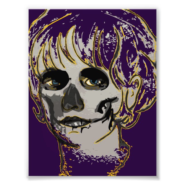 Mamacita calavera fotodruck (Vorne)