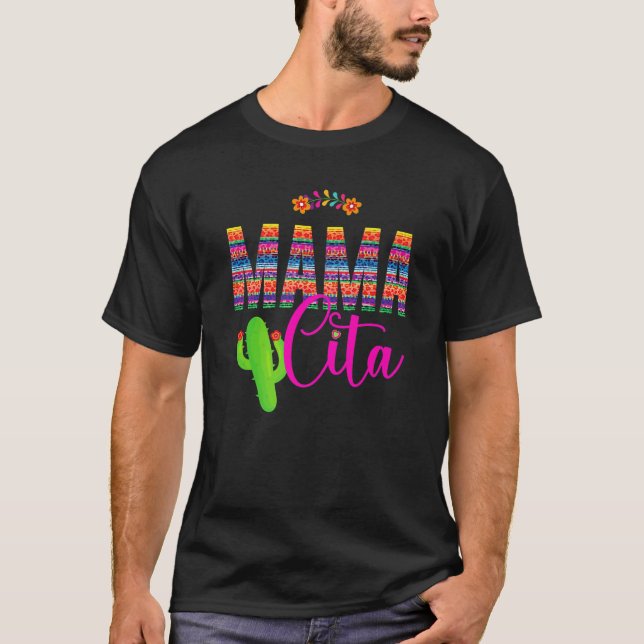 Mamacita Cinco De Mayo 5 De Mayo Cactus Fiesta Wom T-Shirt (Vorderseite)
