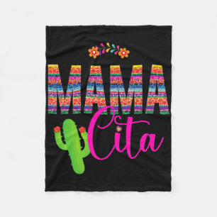 Mamacita Cinco De Mayo 5. Mai Kaktus Party Frau Fleecedecke