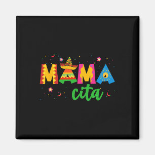 Mamacita Cinco De Mayo Sombrero Frauen Mama Mutti Magnet