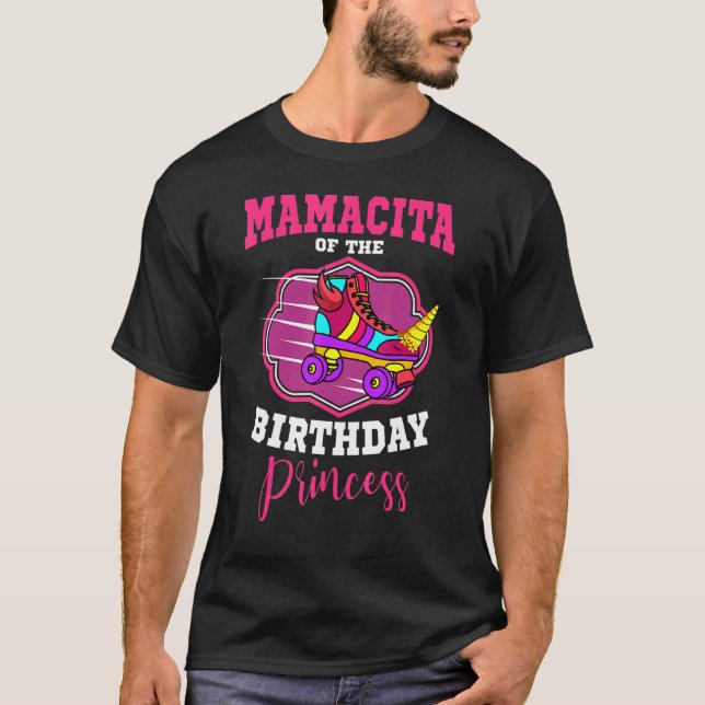 Mamacita der Princess Roller Skate SA T-Shirt (Vorderseite)