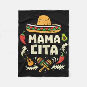 Mamacita Familie Cinco De Mayo passendes mexikanis Fleecedecke