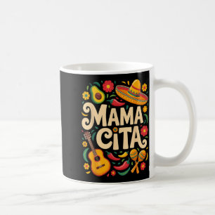 Mamacita fünfter Mai Feier Maracas Hut Spaß Kaffeetasse