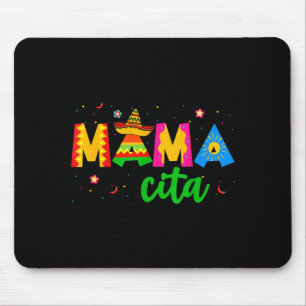 Mamacita fünfter Mai Hut Frauen Mama Mutti Mousepad