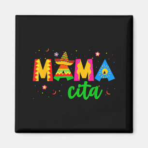 Mamacita fünfter Mai Sombrero Frauen Mama Mutti Magnet