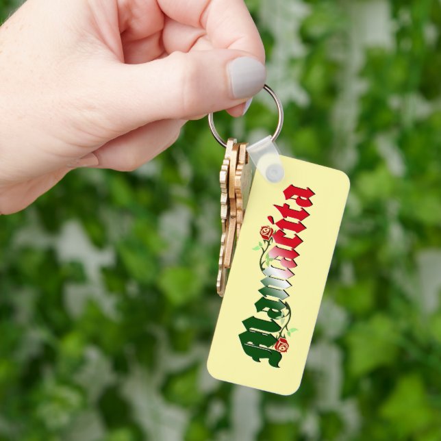 Mamacita Mexican Pride Chicano Schlüsselanhänger (Hand)