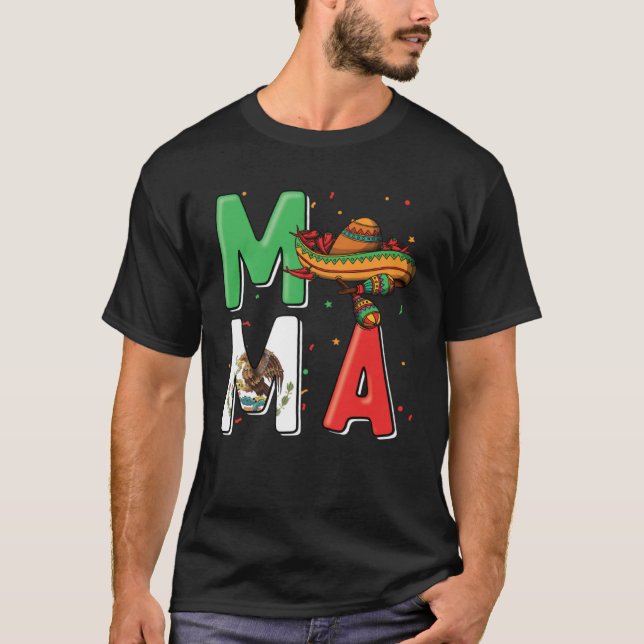 Mamacita Mexican Pride Mexicana Mama Mothers Day S T-Shirt (Vorderseite)
