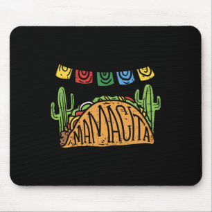 Mamacita Taco Cinco De Mayo Mothers Day Mama Funny Mousepad