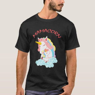 Mamacorn Adorable Unicorn Mama Magischer Muttertag T-Shirt