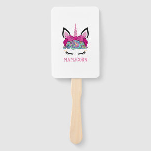 Mamacorn Einhorn Mama Süß Geburtstag Muttertagsges Fächer