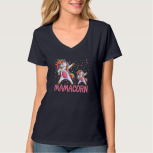 Mamacorn Einhorn Mutter Baby lustige Mutter Tag fü T-Shirt