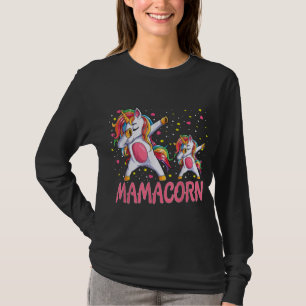 Mamacorn Einhorn Mutter Baby lustige Mutter Tag fü T-Shirt