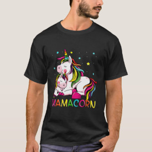 Mamacorn Mother Day Unicorn Mama Mommycorn T-Shirt