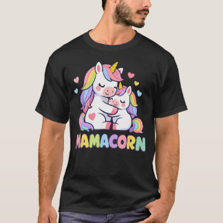 Mamacorn Muttertag 2026 Mom Einhorn Mama Leben T-Shirt