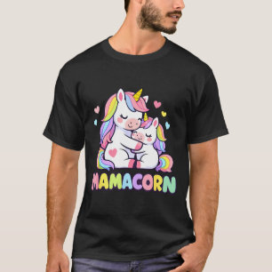 Mamacorn Muttertag 2026 Mutter Einhorn Mama Leben T-Shirt