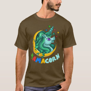 Mamacorn Niedlich Magical Unicorn Mommy Fantasy An T-Shirt