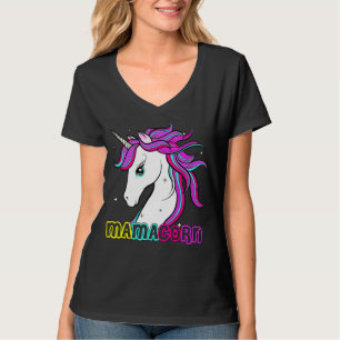 Mamacorn Niedliche Einhorn-Mama Kostüm Muttertag 6 T-Shirt