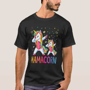 Mamacorn Unicorn Mama Baby Funny Muttertag für W T-Shirt