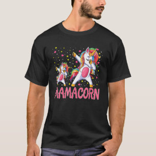 Mamacorn Unicorn Mama Baby Funny Muttertag für W T-Shirt