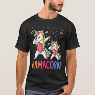 Mamacorn Unicorn Mama Baby Funny Muttertag für W T-Shirt