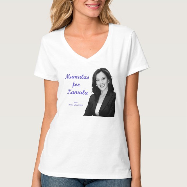 Mamalas für Kamala T-Shirt (Vorderseite)
