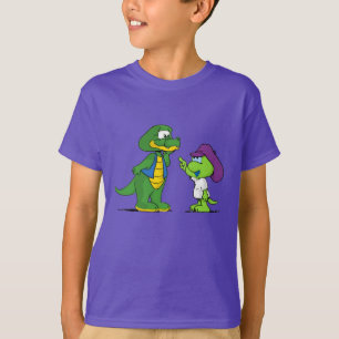 MAMAMACANZ   Green Alligator & Chameleon T-Shirt