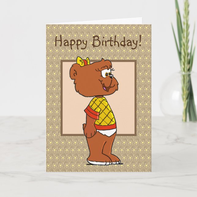 Mamamacanz | Happy Birthday Card Feiertagskarte (Vorderseite)