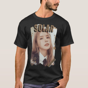Mamamooo Solar Kpop Weibliche Gruppe Scrapbook Col T-Shirt