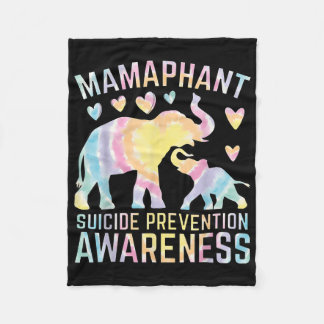 Mamaphant Selbstmordpräventionsbewusstsein Mama El Fleecedecke
