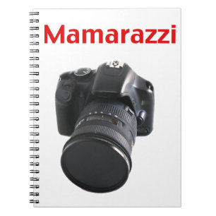 Mamarazzi Fotograf Notizblock